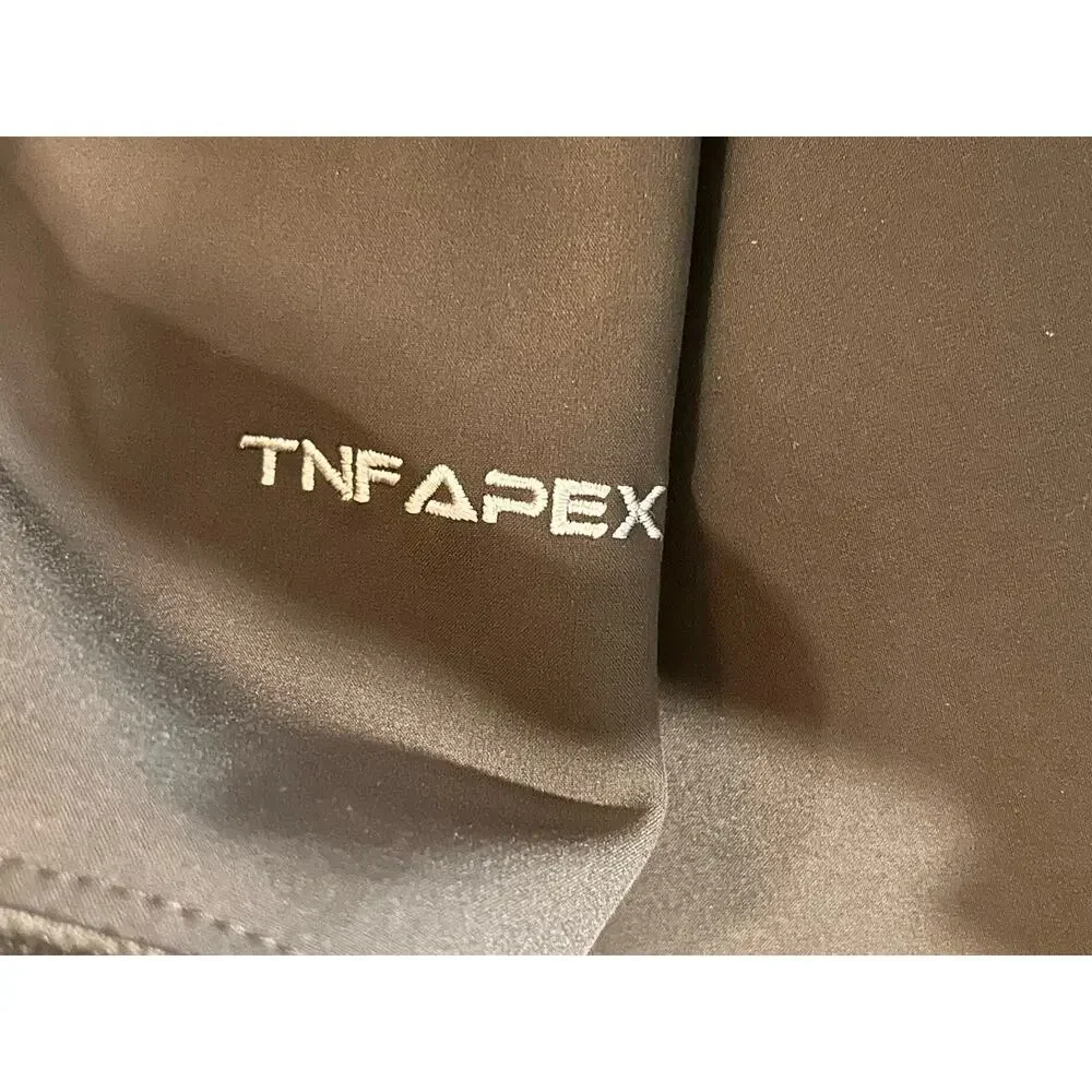 The North Face TNF Apex Jacket Mens Sz XL Brown Softshell Polyester Mock Neck